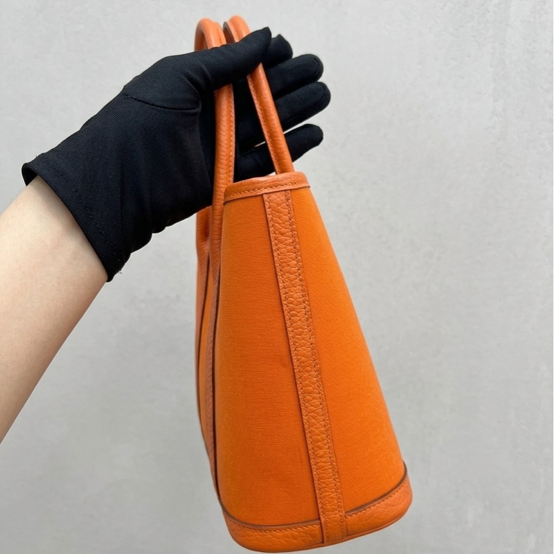 愛馬仕/Hermes  GardenParty花園拉鍊托特  框M 尺寸28*24*11-8