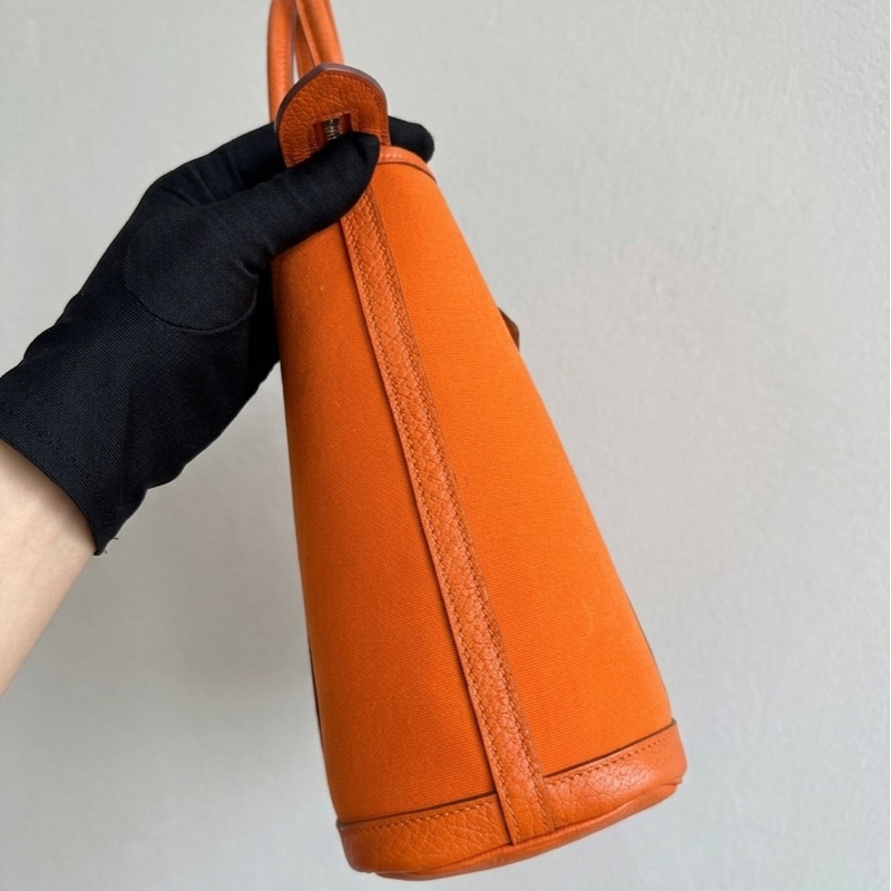 愛馬仕/Hermes  GardenParty花園拉鍊托特  框M 尺寸28*24*11-9