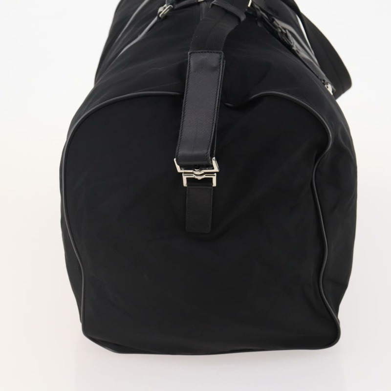 【日本直送】PRADA 波士頓包 尼龍 雙向 黑色 銀色 正品 SW2144A-3