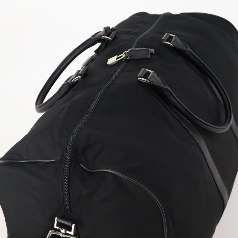 【日本直送】PRADA 波士頓包 尼龍 雙向 黑色 銀色 正品 SW2144A-5