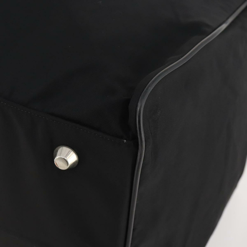【日本直送】PRADA 波士頓包 尼龍 雙向 黑色 銀色 正品 SW2144A-15