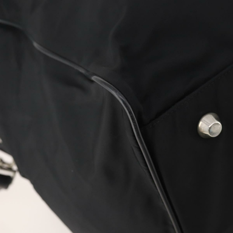 【日本直送】PRADA 波士頓包 尼龍 雙向 黑色 銀色 正品 SW2144A-16