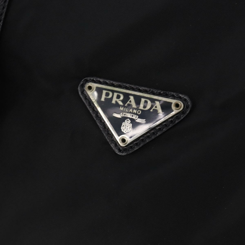 【日本直送】PRADA 波士頓包 尼龍 雙向 黑色 銀色 正品 SW2144A-19