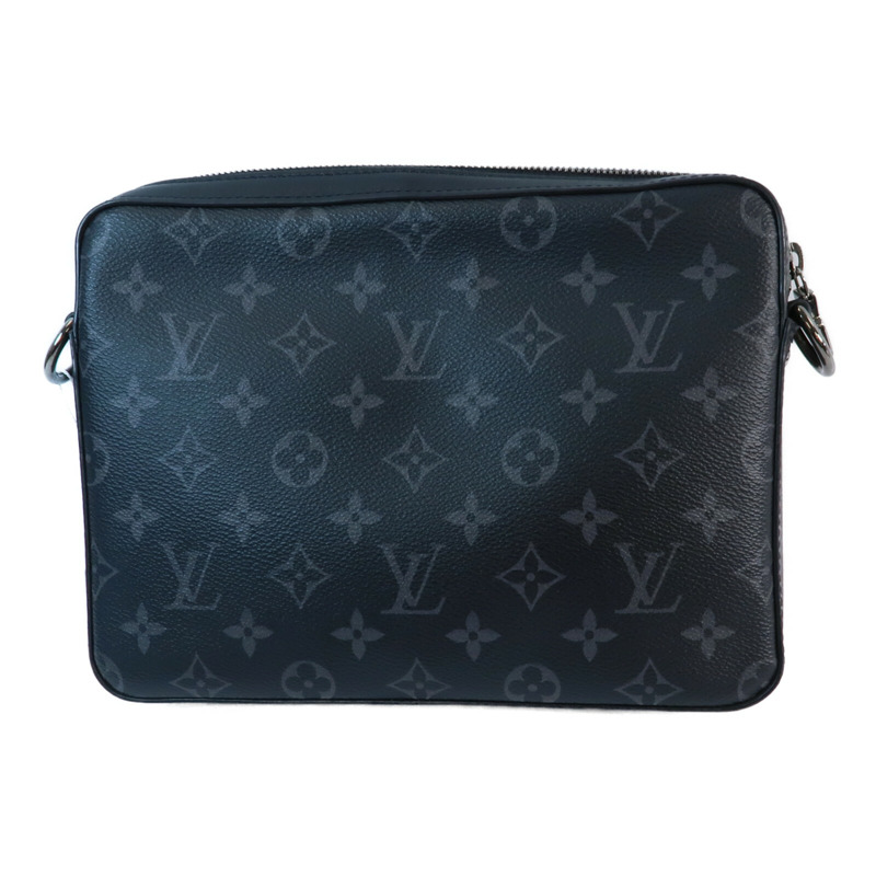 LOUIS VUITTON Monogram Eclipse Reverse Trio Messenger肩背袋-1