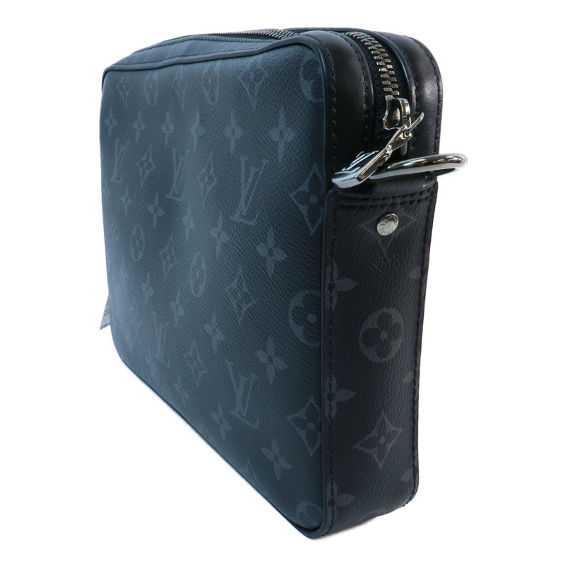 LOUIS VUITTON Monogram Eclipse Reverse Trio Messenger肩背袋-2