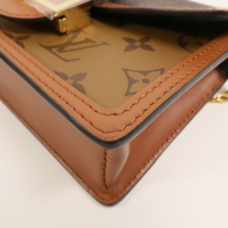 LOUIS VUITTON Monogram Reverse Dauphine肩背袋-9
