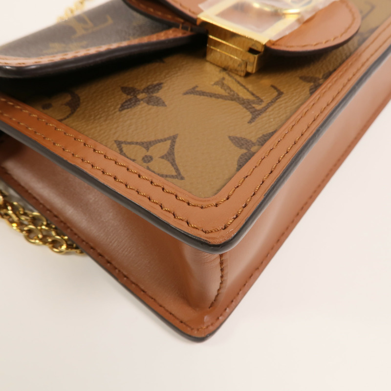 LOUIS VUITTON Monogram Reverse Dauphine肩背袋-10