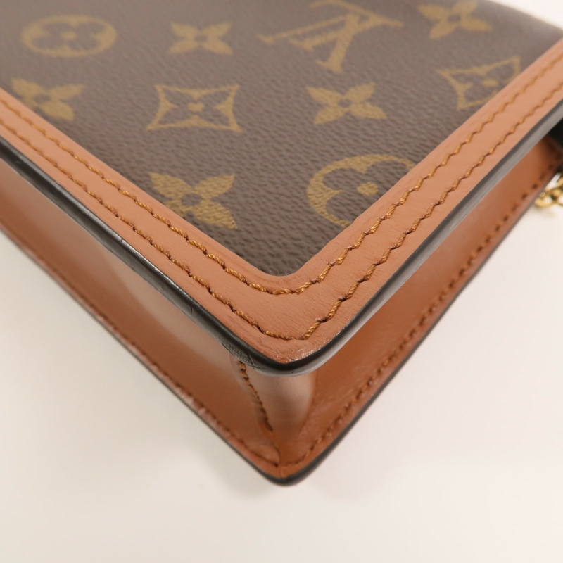 LOUIS VUITTON Monogram Reverse Dauphine肩背袋-11