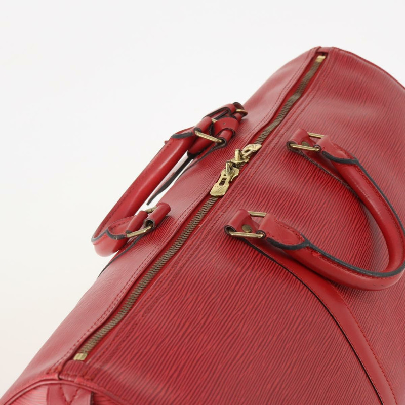 【日本直送】路易威登 Epi Keepall 50 波士頓包 紅 M42967 LV 正品 SW2143V-5