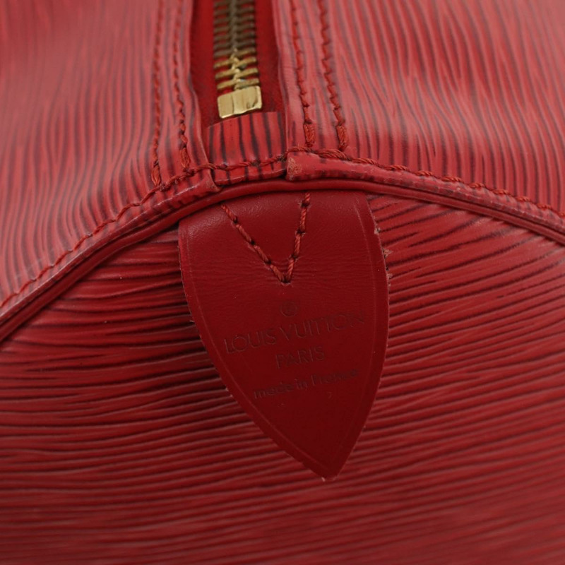 【日本直送】路易威登 Epi Keepall 50 波士頓包 紅 M42967 LV 正品 SW2143V-17