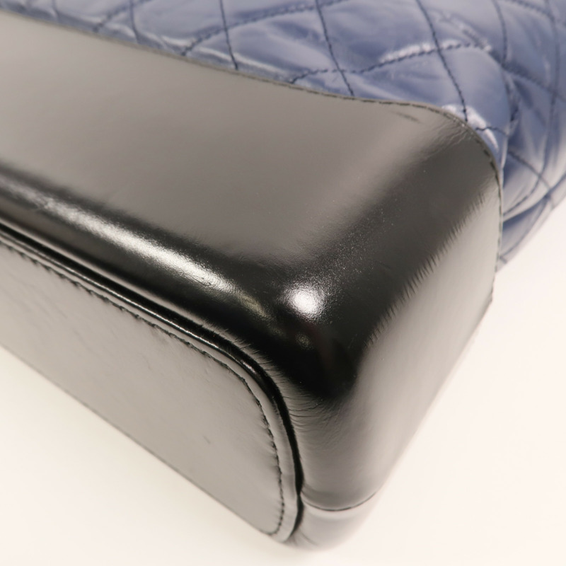 CHANEL 羊皮皮革Gabrielle Large鏈帶肩背袋-11