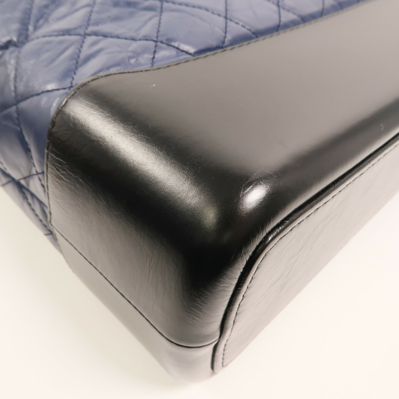 CHANEL 羊皮皮革Gabrielle Large鏈帶肩背袋-12