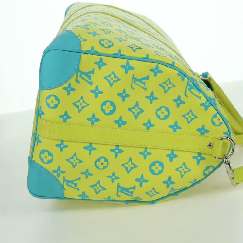 【日本直送】路易威登 Playground Keepall Bandouliere 50 旅行包 黃色 M21869 正品 AMZ519SM-3