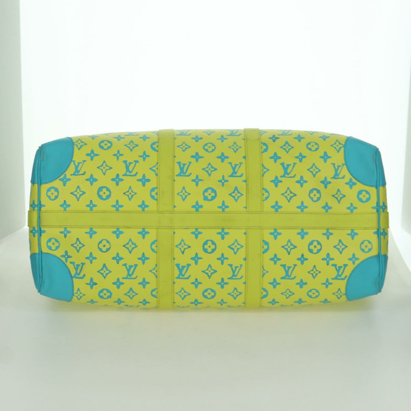 【日本直送】路易威登 Playground Keepall Bandouliere 50 旅行包 黃色 M21869 正品 AMZ519SM-4