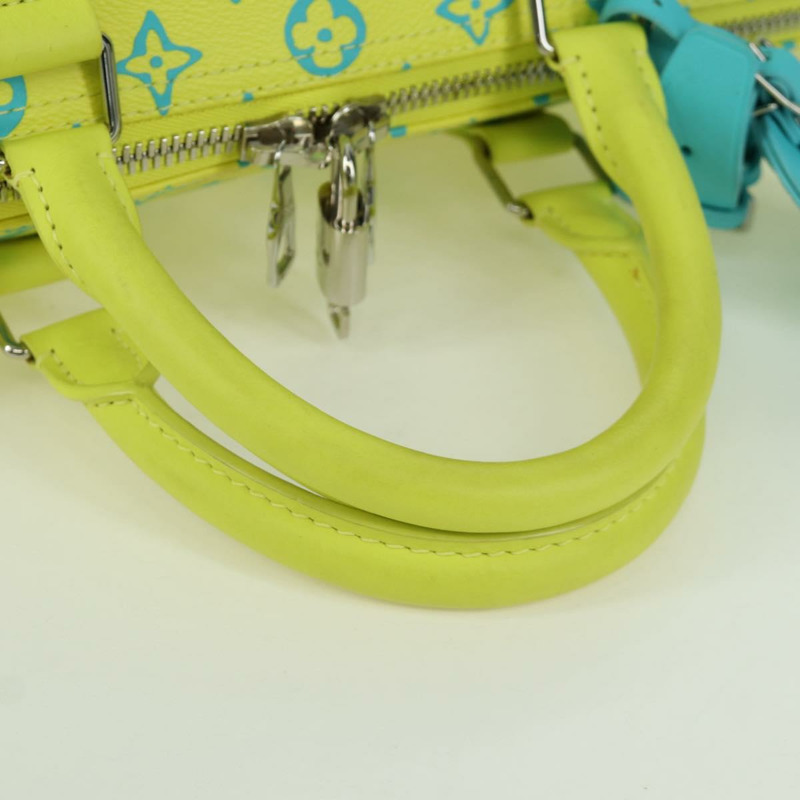 【日本直送】路易威登 Playground Keepall Bandouliere 50 旅行包 黃色 M21869 正品 AMZ519SM-6