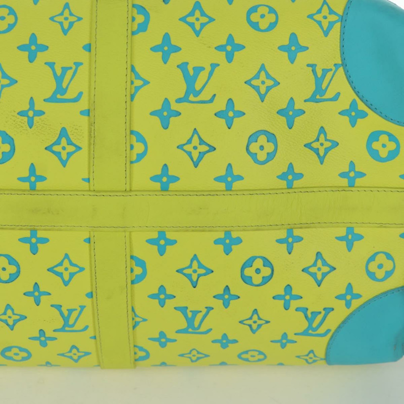 【日本直送】路易威登 Playground Keepall Bandouliere 50 旅行包 黃色 M21869 正品 AMZ519SM-17