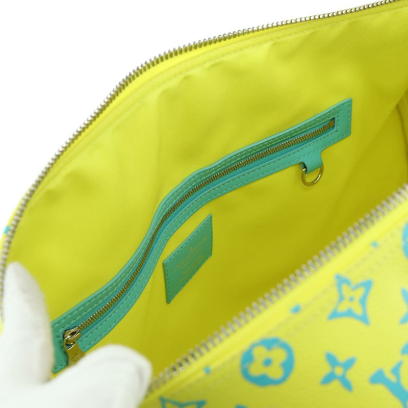 【日本直送】路易威登 Playground Keepall Bandouliere 50 旅行包 黃色 M21869 正品 AMZ519SM-28