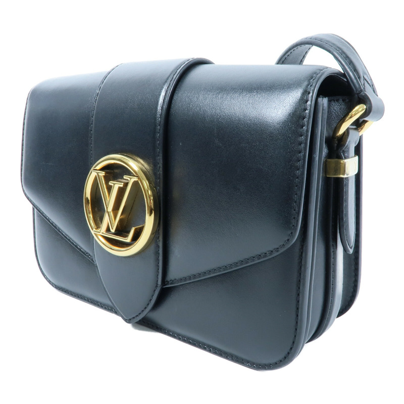 LOUIS VUITTON 牛皮皮革Pont 9肩背袋-2