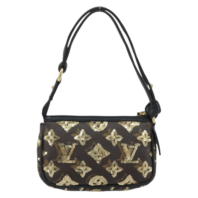 【日本直送】路易威登 Eclipse 亮片迷你手袋配件 M60125 LV 正品 AMZ514SAV-1