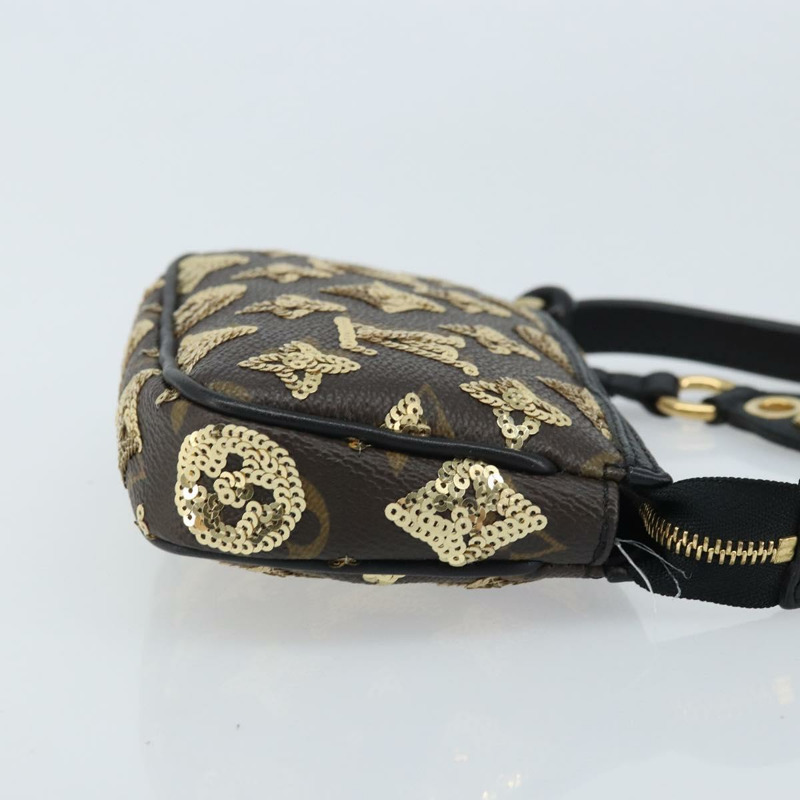 【日本直送】路易威登 Eclipse 亮片迷你手袋配件 M60125 LV 正品 AMZ514SAV-2