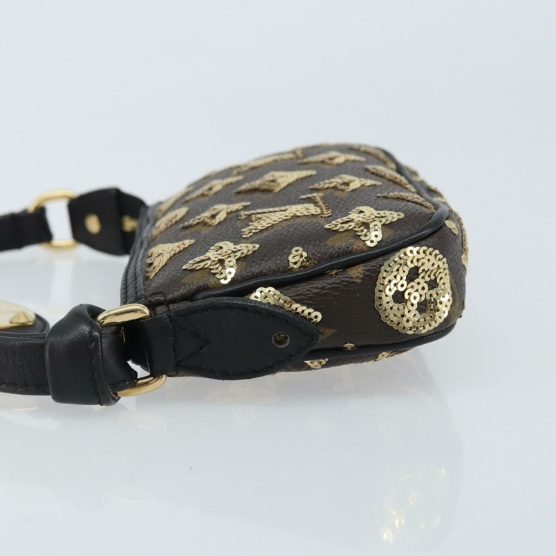 【日本直送】路易威登 Eclipse 亮片迷你手袋配件 M60125 LV 正品 AMZ514SAV-3