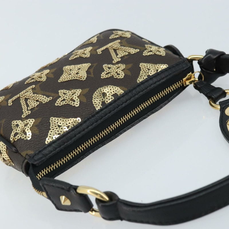 【日本直送】路易威登 Eclipse 亮片迷你手袋配件 M60125 LV 正品 AMZ514SAV-5