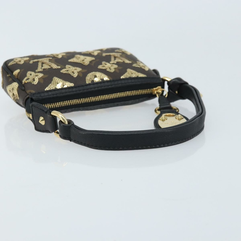 【日本直送】路易威登 Eclipse 亮片迷你手袋配件 M60125 LV 正品 AMZ514SAV-6