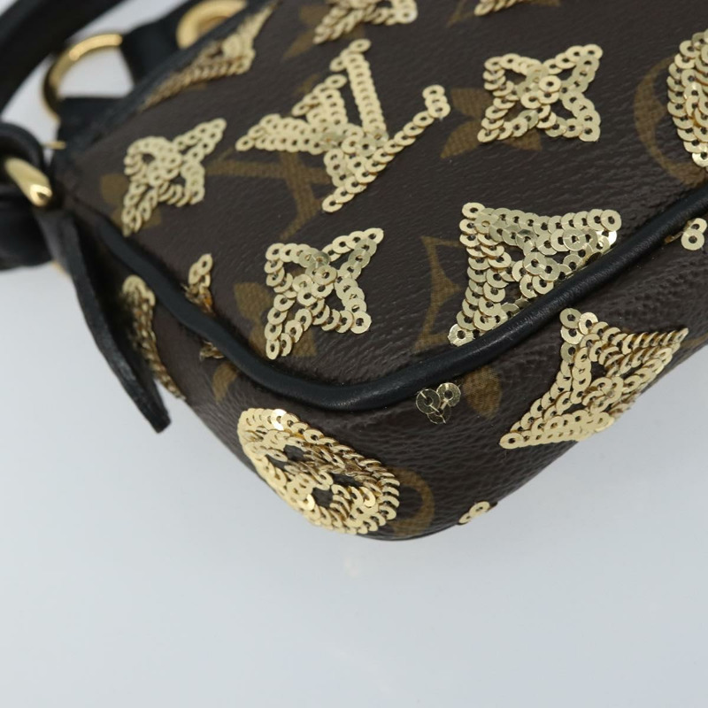 【日本直送】路易威登 Eclipse 亮片迷你手袋配件 M60125 LV 正品 AMZ514SAV-13