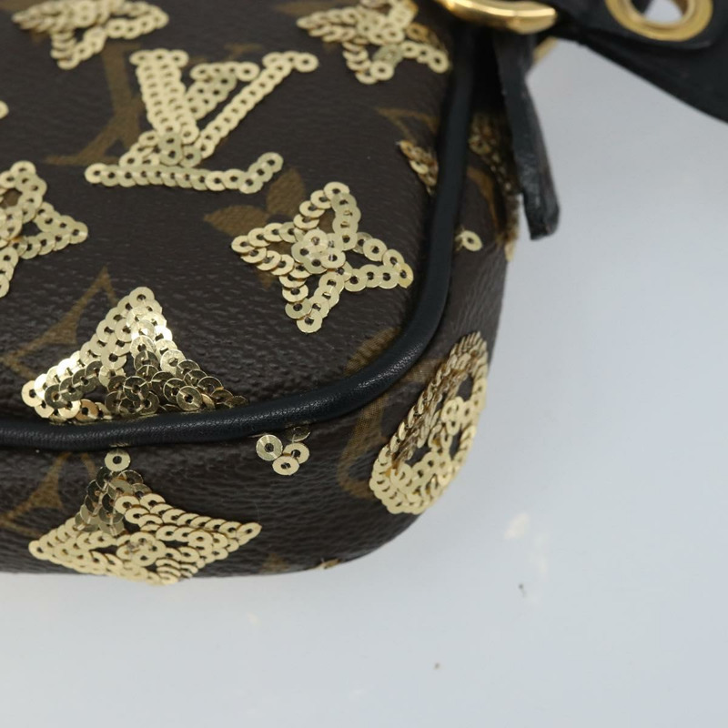 【日本直送】路易威登 Eclipse 亮片迷你手袋配件 M60125 LV 正品 AMZ514SAV-14