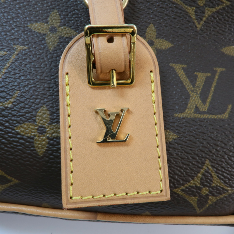 LOUIS VUITTON Monogram Deauville Mini肩背袋-5