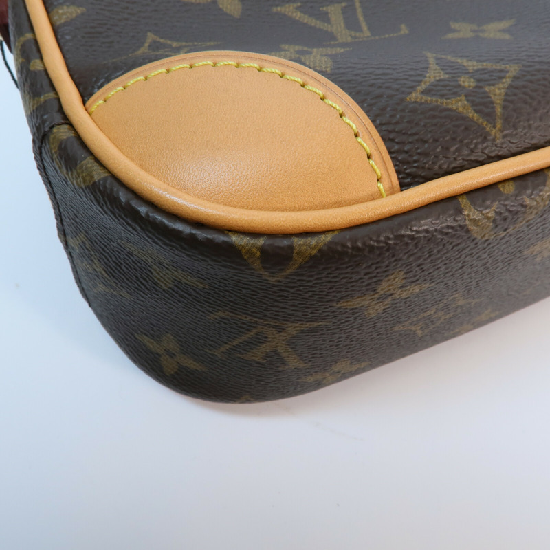LOUIS VUITTON Monogram Deauville Mini肩背袋-12