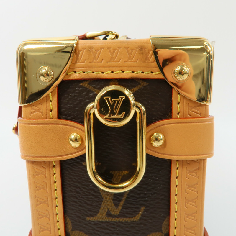 LOUIS VUITTON Monogram Side Trunk PM手挽肩背兩用袋-5