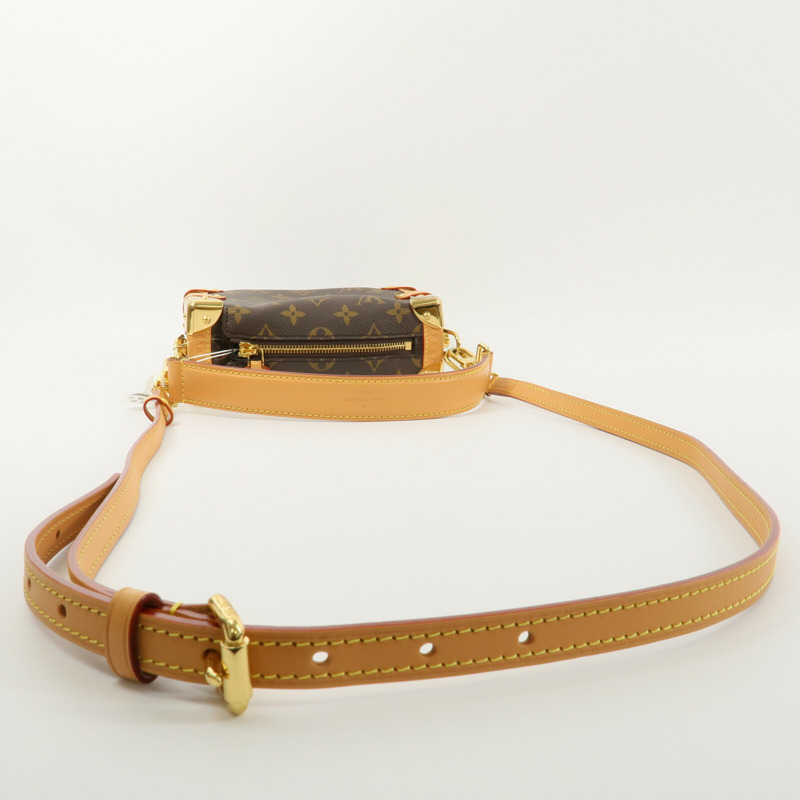 LOUIS VUITTON Monogram Side Trunk PM手挽肩背兩用袋-7