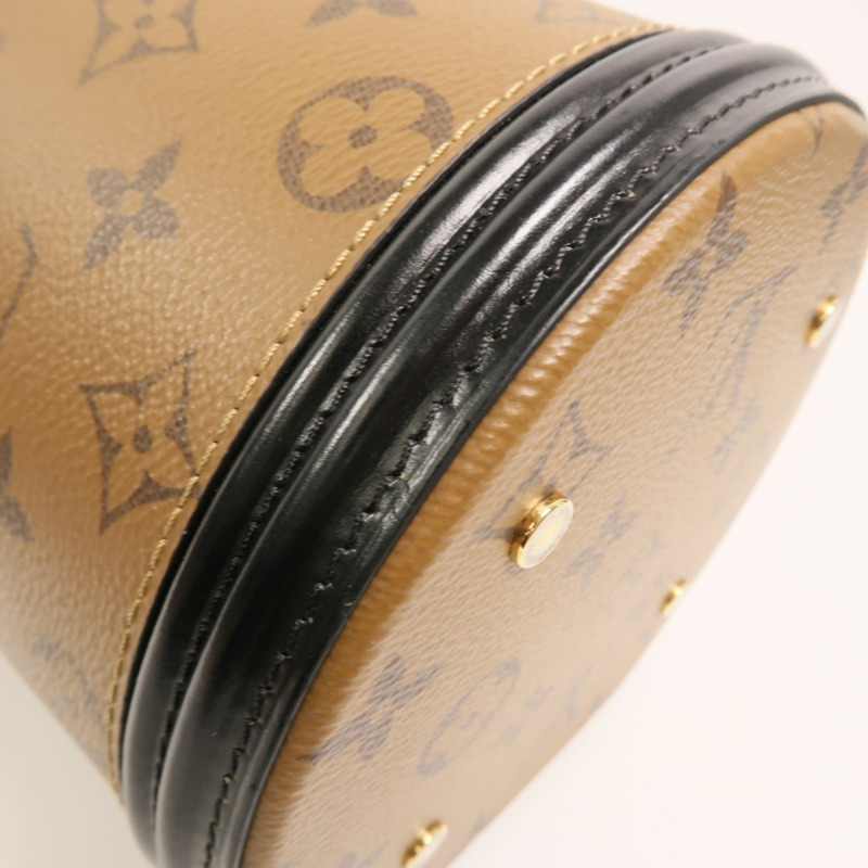 LOUIS VUITTON Monogram Reverse Cannes手挽肩背兩用袋-11