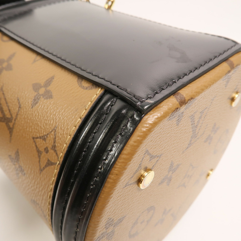 LOUIS VUITTON Monogram Reverse Cannes手挽肩背兩用袋-13
