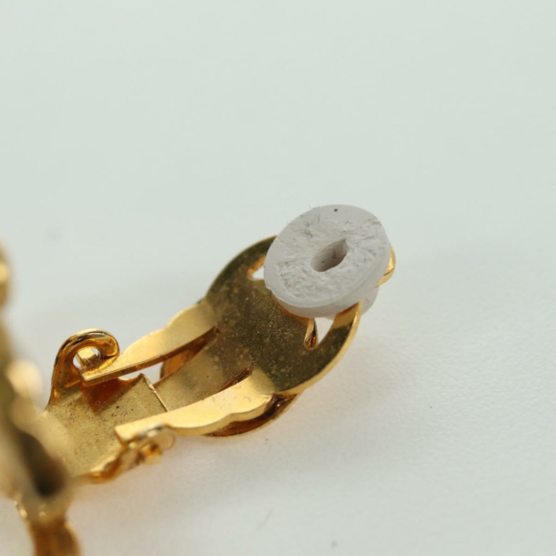 【日本直送】香奈兒 (CHANEL) 耳環，金屬金色，雙C標誌，正品 YKZ407M-9