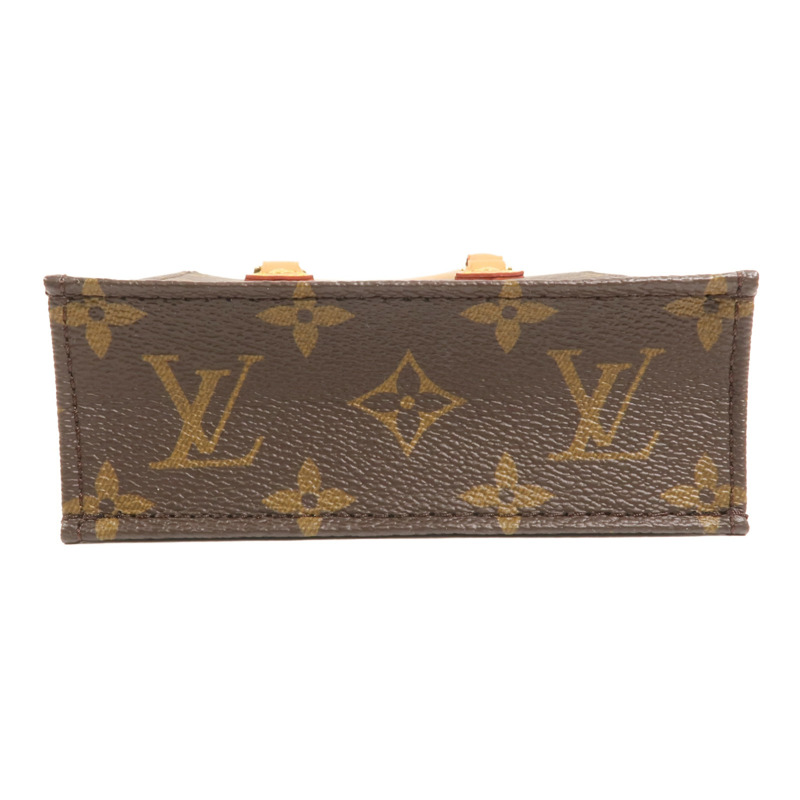LOUIS VUITTON Monogram Petit Sac Plat手挽肩背兩用袋-3
