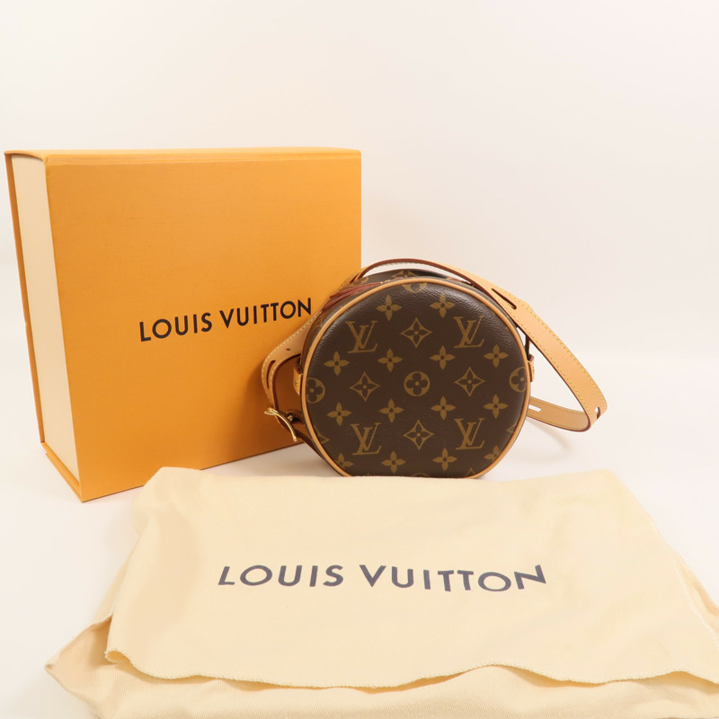 LOUIS VUITTON Monogram Boite Chapeau Souple PM肩背袋-8