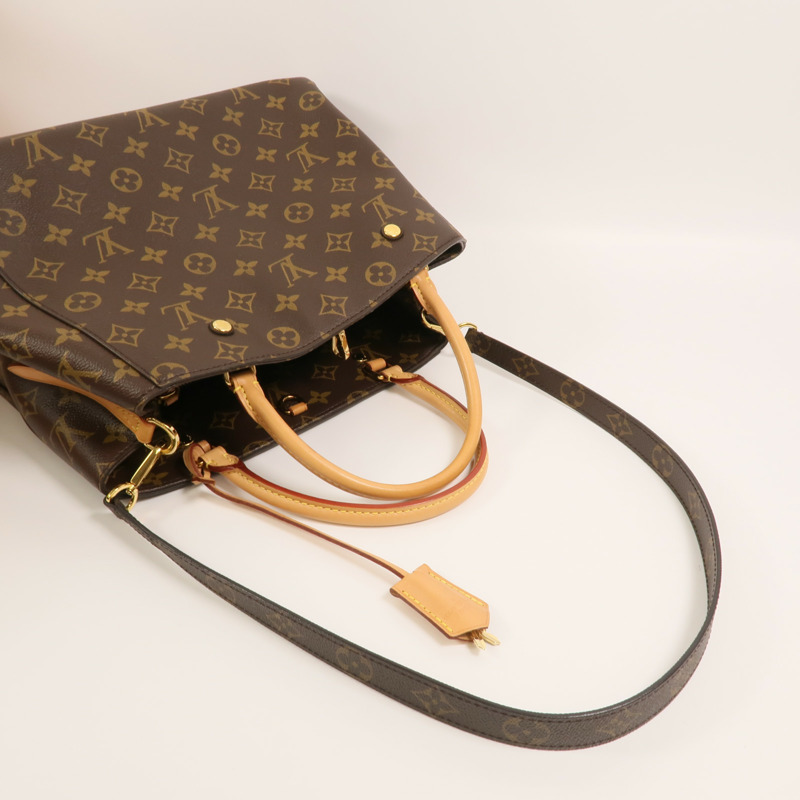 LOUIS VUITTON Monogram Montaigne MM手挽肩背兩用袋-7