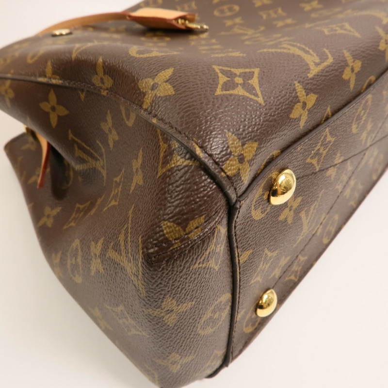 LOUIS VUITTON Monogram Montaigne MM手挽肩背兩用袋-12