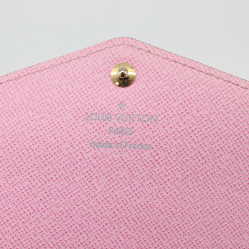 【日本直送】路易威登 (LOUIS VUITTON) 多色 Portefeuille Sarah 皮夾 白色 M93532 LV Auth 171205A-17