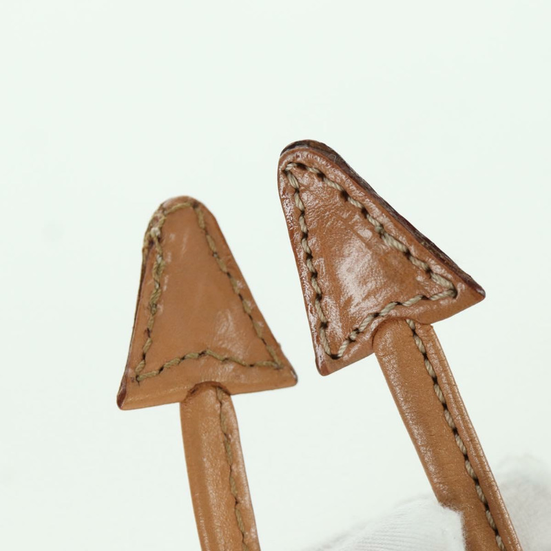 【日本直送】CELINE Macadam帆布雙肩包 PVC皮革 棕色 金色 Auth am11186A-9