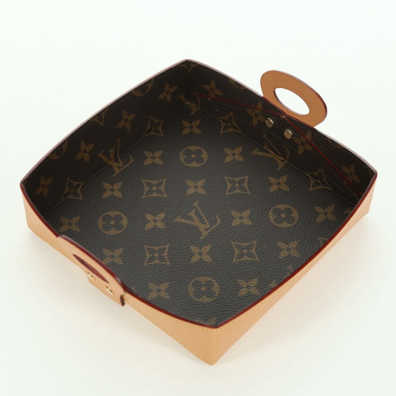 【日本直送】路易威登 Monogram 木質 Posh MM 配件盒 GI0150 LV Auth YKZ746M-4
