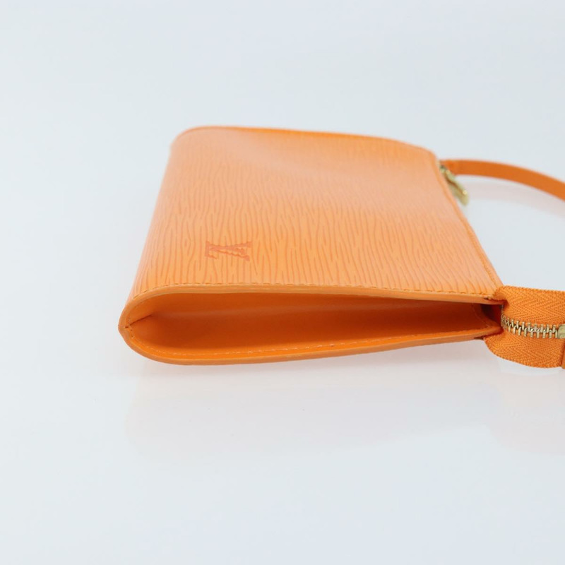 【日本直送】路易威登 Epi Pochette 配件袋 橙色 Mandarin M5294H 正品 YKZ750V-2