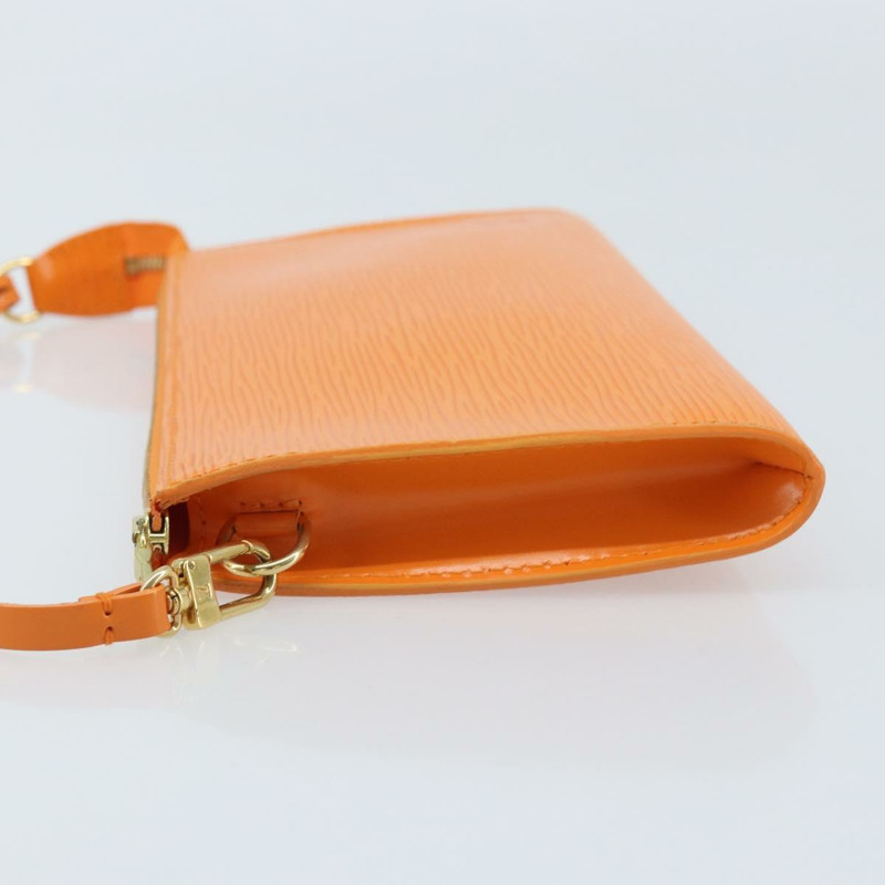 【日本直送】路易威登 Epi Pochette 配件袋 橙色 Mandarin M5294H 正品 YKZ750V-3