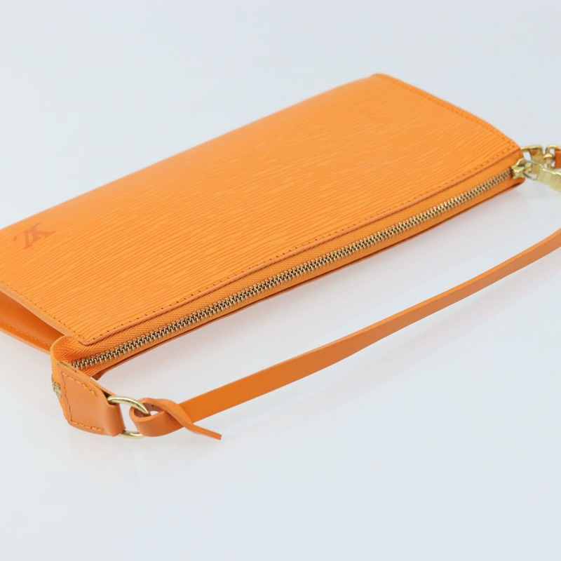 【日本直送】路易威登 Epi Pochette 配件袋 橙色 Mandarin M5294H 正品 YKZ750V-5