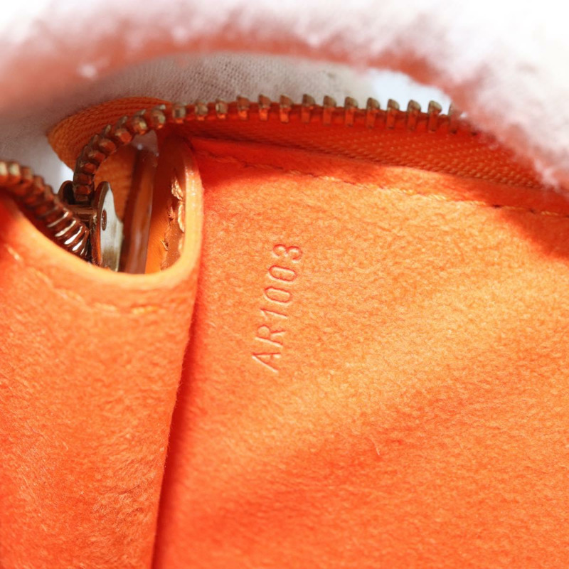 【日本直送】路易威登 Epi Pochette 配件袋 橙色 Mandarin M5294H 正品 YKZ750V-10