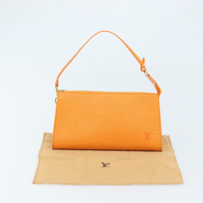 【日本直送】路易威登 Epi Pochette 配件袋 橙色 Mandarin M5294H 正品 YKZ750V-11