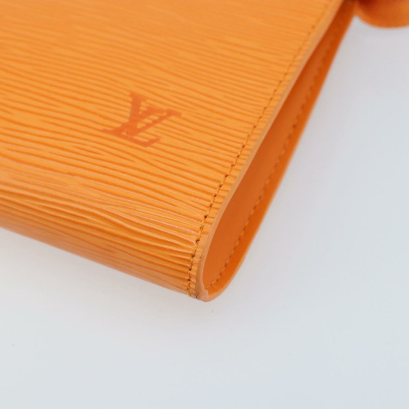 【日本直送】路易威登 Epi Pochette 配件袋 橙色 Mandarin M5294H 正品 YKZ750V-13