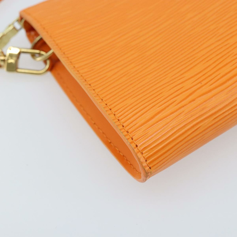 【日本直送】路易威登 Epi Pochette 配件袋 橙色 Mandarin M5294H 正品 YKZ750V-14